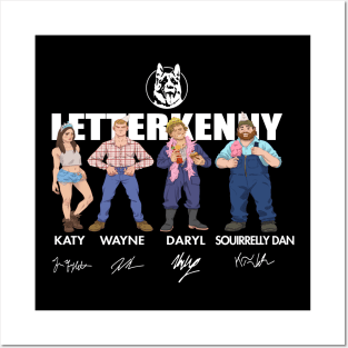 Letterkenny Signature Character Posters and Art